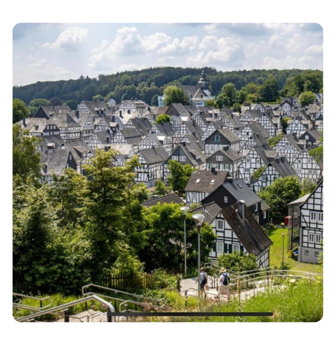 Ferienwohnung " Zum Flecker Haeuschen" In Der Altstadt Freudenberg Фройденгберг Екстер'єр фото
